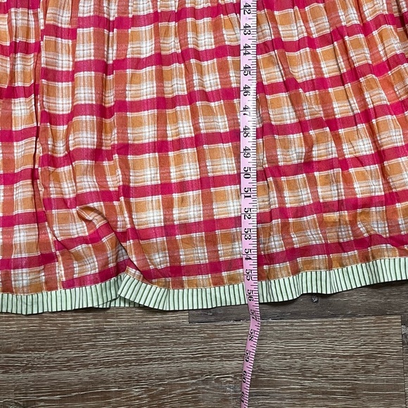 DIMRI Floral Cotton Tiered Boho Patchwork Maxi Dress Size Medium - Picture 10 of 10